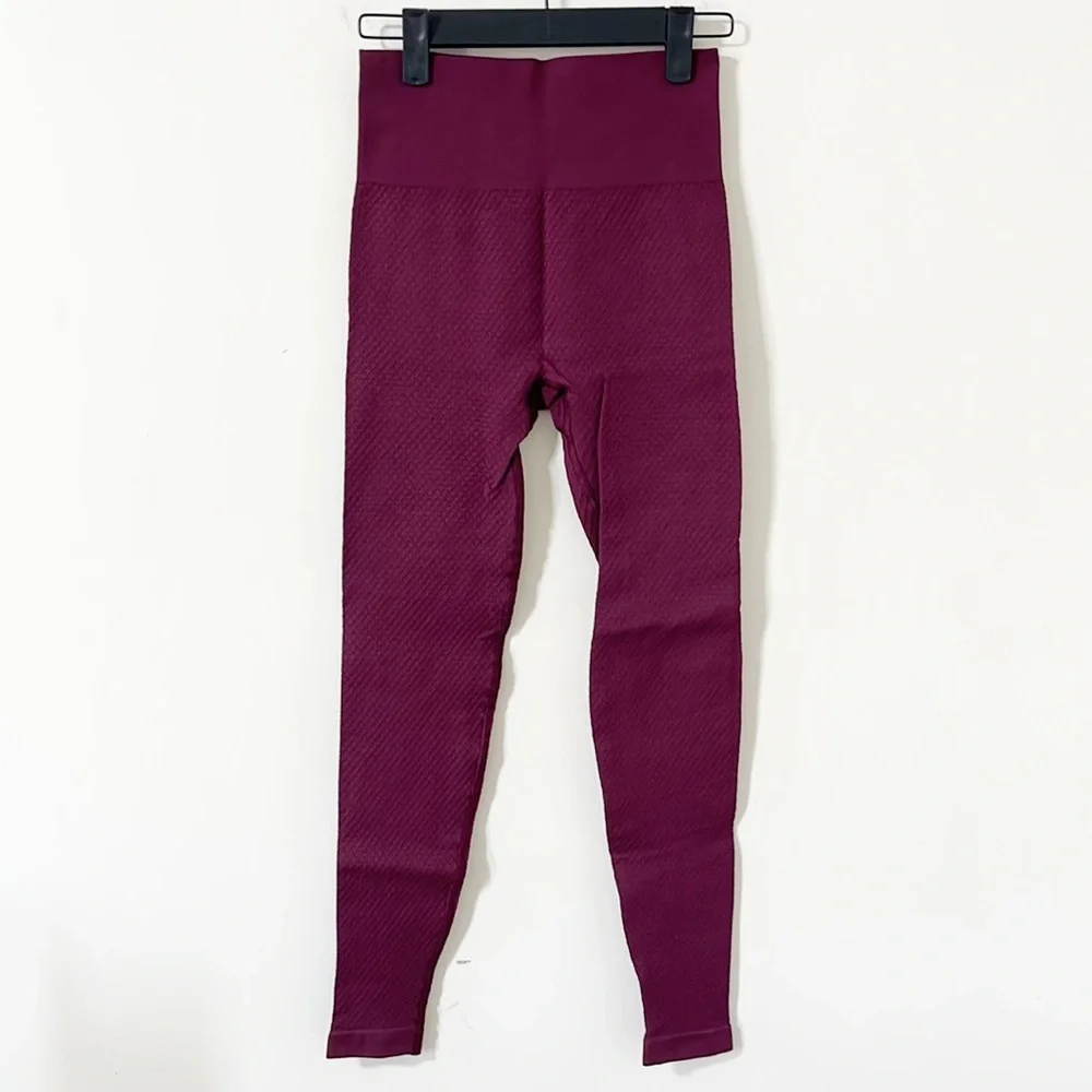 Balance Athletica Quartz Collection Amethyst Seamless Full Length Leggings Sz M - Picture 2 of 8